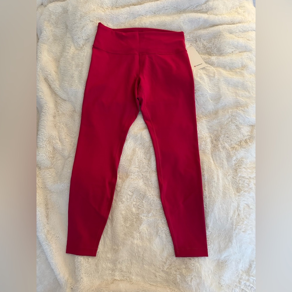 NWT lululemon Wunder Train HR Tight 28”, Passionate, 14 - Picture 7 of 16